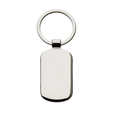 Logo trade promotional gifts image of: KeyTag Rectangular keyring